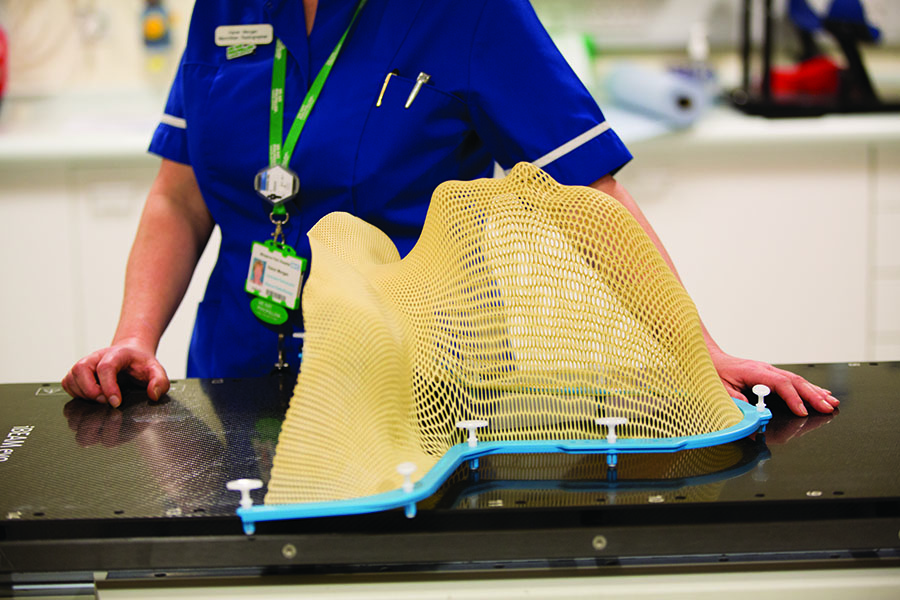 Making a radiotherapy mask Information and support Macmillan Cancer Support